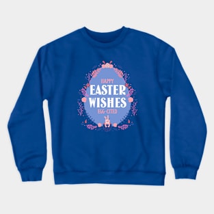 Happy Easter Easter Bunny Cute Rabbit Easter Egg Crewneck Sweatshirt